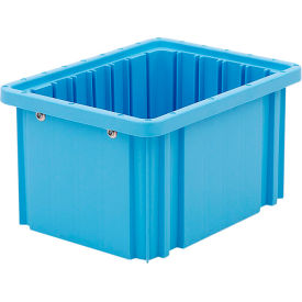 Static Dissipative Polypropylene Tote, 10-7/8"L x 8-1/4"W x 6"H, Blue