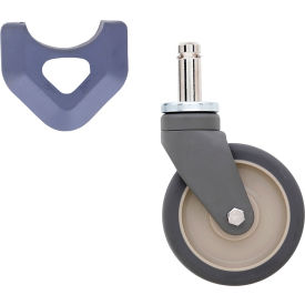 Polyurethane Rigid Stem Caster, 2-3/4"W x 5" Dia., 300 lb. Capacity