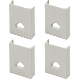 MetroMax Q Industrial Plastic Shelving Wedges, White