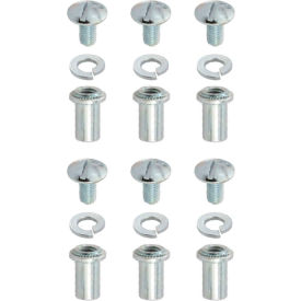 End Stops For Tote Racks, Steel, Bag of 6