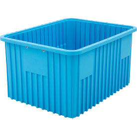 Static Dissipative Polypropylene Tote, 22-1/2"L x 17-1/2"W x 12"H, Blue