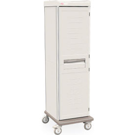 Mobile Supply Cabinet with 1 Door, 22-3/4"W x 24-7/8"D x 78-5/16"H