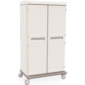 Mobile Supply Cabinet with 2 Doors, 42-1/2"W x 24-7/8"D x 78-5/16"H