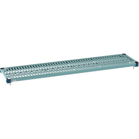 Plastic Industrial Shelf with Grid Mat, 59-13/16"W x 14-3/8"D