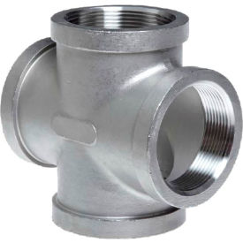 1/4" 304 Stainless Steel Cross, Class 150