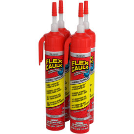 Flex Seal Hi-Performance Hybrid Caulk, 9 oz. Pressurized Can, White, Pk of 4