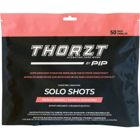 Solo Shots Powdered Drink Mix, Peach Mango, 2.2 g, 10 Bags of 50 Packets
