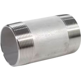 4" x 5" 304 Stainless Steel Seamless Nipple, Schedule 80