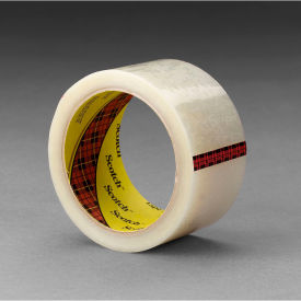 Light Duty Packaging Tape, 1/2"W x 72 Yds., 1.6 Mil, Clear, 72 Rolls/Case