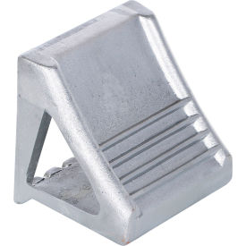 Cast Steel Wheel Chock, 8-1/4"L x 8-9/16"W x 7-1/8"H