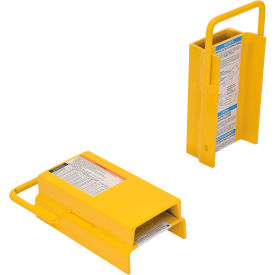 Steel Fork Rear Spacer, 6-1/2"W x 12"L, Yellow