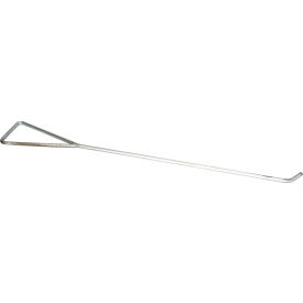 Rail Car Wheel Chock Hook, 4-3/4"L x 1-3/4"W x 30"H