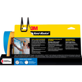 Hand-Masker M3000 PAK Pre-Loaded Dispensers Masking Film Tape Kit, 1-1/2"W, Blue