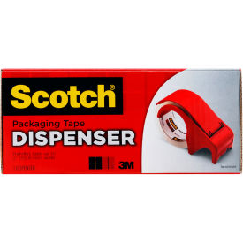 DP-300-RD Packaging Tape Hand Dispenser, 2"W, Red