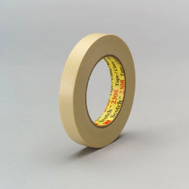 Masking Tape, 11/16"W x 60-1/8 Yds., 5.3 Mil, Tan, 48 Roll/Case