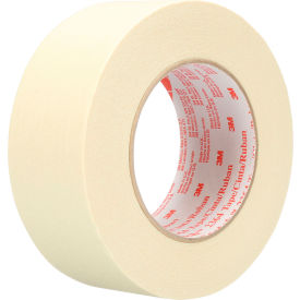 Performance Masking Tape, 1-7/8"W x 60-1/8 Yds., 6.5 Mil, Tan, 24 Rolls/Case
