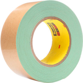 500 Impact Stripping Tape, 2"W x 10 Yds., 36 Mil, Green, 6 Rolls/Case