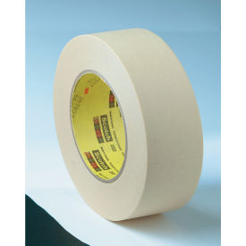 High Performance Masking Tape, 1/2"W x 60-1/8 Yds., 6.3 Mil, Tan, 72 Roll/Case