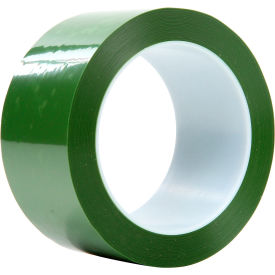 8403 Polyester Tape, 2"W x 72 Yds., 2.4 Mil, Green, 24 Roll/Case