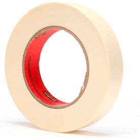 High Performance Masking Tape, 1"W x 60 Yards, 6.5 Mil, Tan, 36/Case