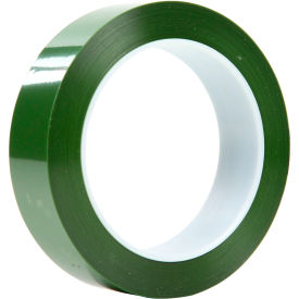 8403 Polyester Tape, 1"W x 72 Yds., 2.4 Mil, Green 36 Roll/Case