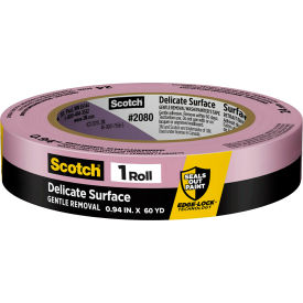 Delicate Surface Painter's Tape, 15/16"W x 60 Yds., Purple