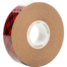 924 ATG Adhesive Transfer Tape, 3/4" x 36 yd, 2 mil, Clear, 48 Rolls/Case
