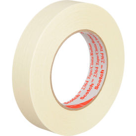 Performance Masking Tape, 15/16"W x 60-1/8 Yds., 6.5 Mil, Tan, 36 Rolls/Case
