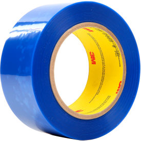 Polyester Tape, 2"W x 72 Yds., 3.4 Mil, Blue, 24 Roll/Case