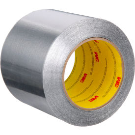 Aluminum Foil Tape, 6" x 60 Yds., 4.6 Mil, Silver, 2 Roll/Case