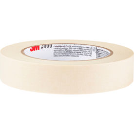 Highland 260018A Masking Tape, 11/16"W x 60-1/8 Yds., Tan, 48 Rolls/Case