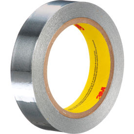 Aluminum Foil Tape, 1" x 60 Yds., 3.1 Mil, Silver, 1 Roll/Case