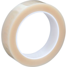Polyester Film Tape, 2"W x 72 Yds., 2.2 Mil, Transparent, 24 Rolls/Case