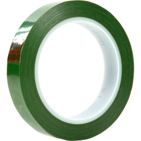 8403 Polyester Tape, 3/4"W x 72 Yds., 2.4 Mil, Green, 48 Roll/Case