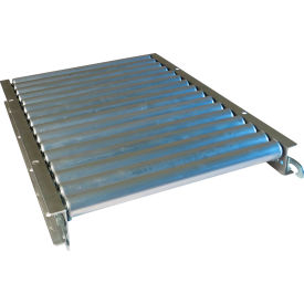 12F EA Straight Roller Conveyor, 13" BF, 1-3/8 Roller Dia., 1-1/2" Roller Centers, 5'L