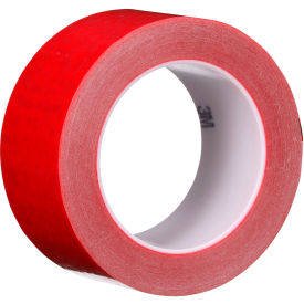 Polyester Protective Tape 2"W x 144 Yds., 1.6 Mil, Pink, 6 Roll/Case