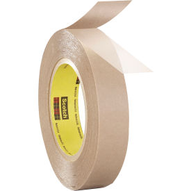 Double Coated Tape, 1" x 60 Yds., 4.8 mil, Clear, 36 Rolls/Case