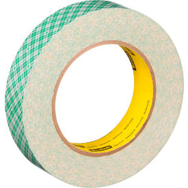 401M Double Coated Paper Tape, 1-1/2" x 36 Yds., 5 mil, Natural, 24 Rolls/Case