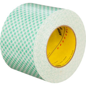401M Double Coated Paper Tape, 4" x 36 Yds., 9 mil, Natural, 8 Rolls/Case