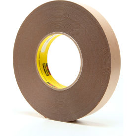 Removable Repositionable Tape, 3" x 72 Yds., 5.8 mil, Clear, 3 Rolls/Case
