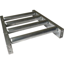 4F KA Straight Roller Conveyor, 10" BF, 1-7/8" Roller Dia., 6" Roller Centers, 10'L