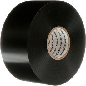 Corrosion Protection Tape, Unprinted, 2"W x 100'L, Black, Pack of 10