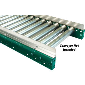 Fixed Guard Pair, Straight, 1" x 2" x12 Ga. Galvanized Steel Angle, 10'