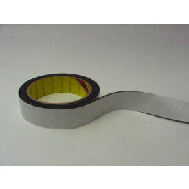 Vinyl Foam Tape, 1" x 36 Yds., 125 Mil, Black, 9 Rolls/Case