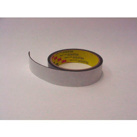 Vinyl Foam Tape, 1/2" x 36 Yds., 62 Mil, Black, 18 Rolls/Case