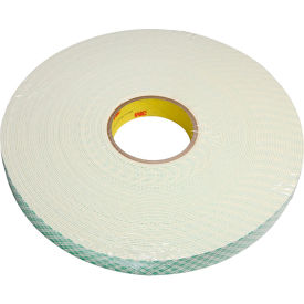 Urethane Foam Tape, 1" x 36 Yds. 62 Mil, Natural, 9 Rolls/Case