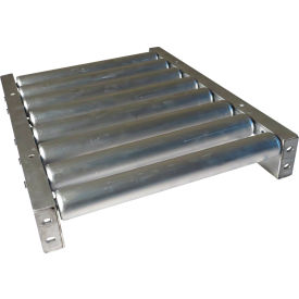 4F KA Straight Roller Conveyor, 16" BF, 1-7/8" Roller Dia., 3" Roller Centers, 10'L