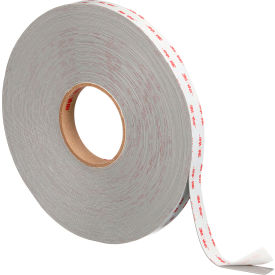 VHB 4926 Tape, 3/4" x 72 Yds, 15 Mil, Gray, 12 Rolls/Case