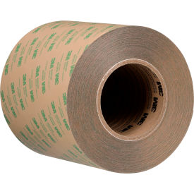 468MP Adhesive Transfer Tape, 6" x 60 yd, 5 mil, Clear, 8 Rolls/Case