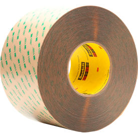 VHB F9473PC Adhesive Transfer Tape, 4" x 60 yd, 10 mil, Clear, 2/Case